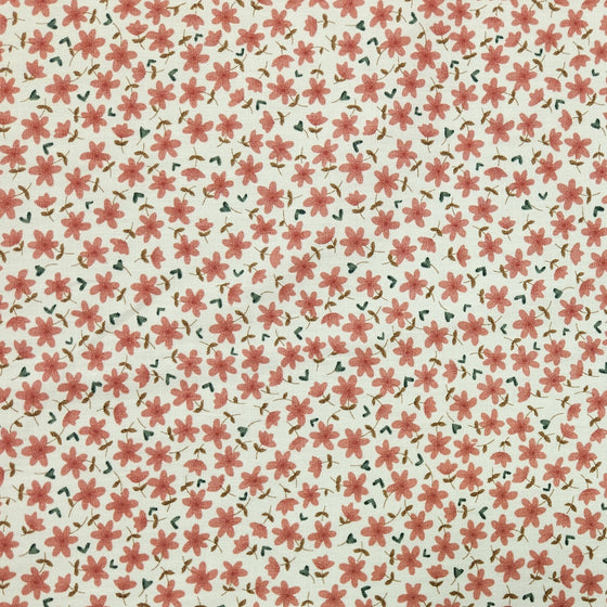 Dress Cotton 60" - Design 08, Busy Daisies, Pink (Spring 2024)