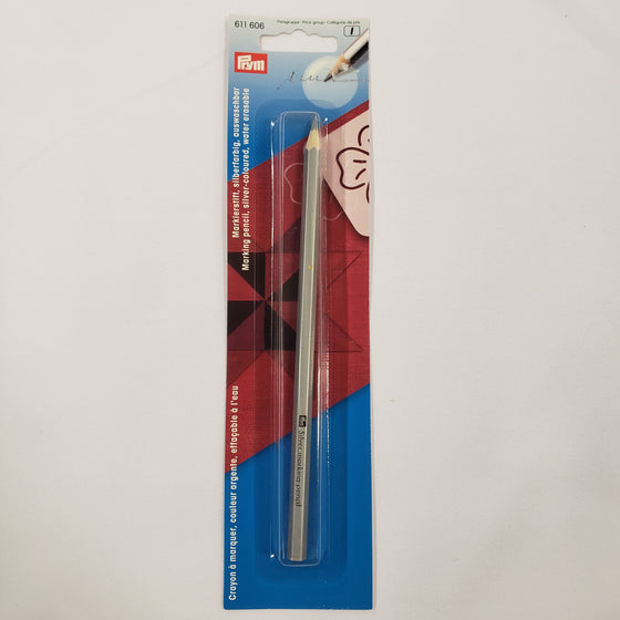 Prym - Water-Erasable Marking Pencil, Silver
