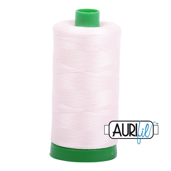 Aurifil Thread 40wt - 2405 Oyster, 1000m Spool