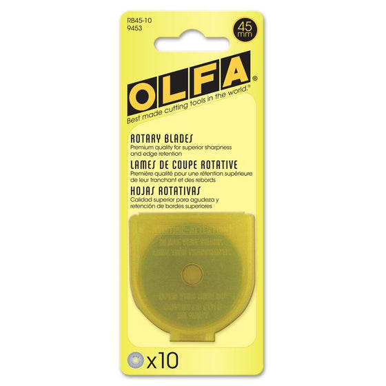 Olfa - Replacement Blade, 45mm, 10pc