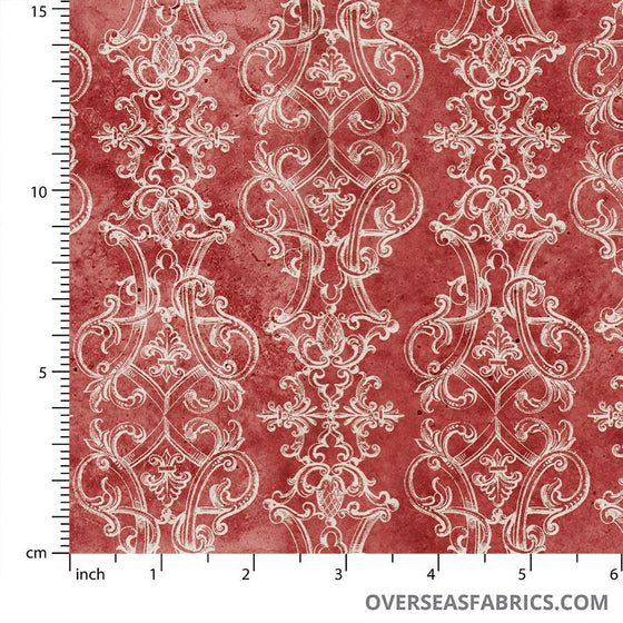 Tim Holtz, Christmastime - Fanciful, Red