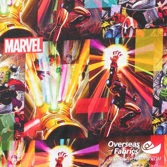Springs Creative - Marvel Avengers, Marvel Energy (Digital Print), Multi