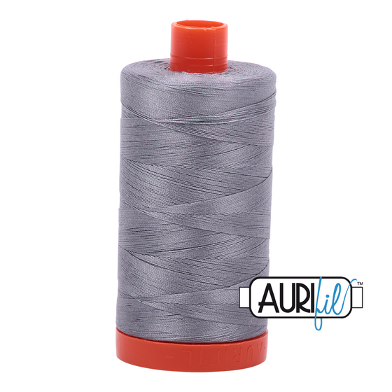 Aurifil Thread 50wt - 2605 Grey, 1300m Spool