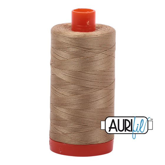 Aurifil Thread 50wt - 5010 Blond Beige, 1300m Spool