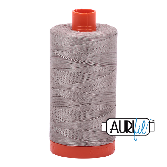 Aurifil Thread 50wt - 6730 Steampunk, 1300m Spool