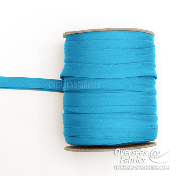 Double-fold Bias Tape 13mm (1/2") - 007 Turquoise