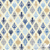 Bryant Outdoor Fabric 54" (Courtyard 2021) -  Cloister, Sail Blue