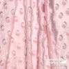 Dot Minky Fleece 60" - Light Pink