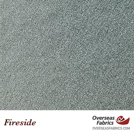 Fireside Backing Fabric 60" - Dark Grey/White