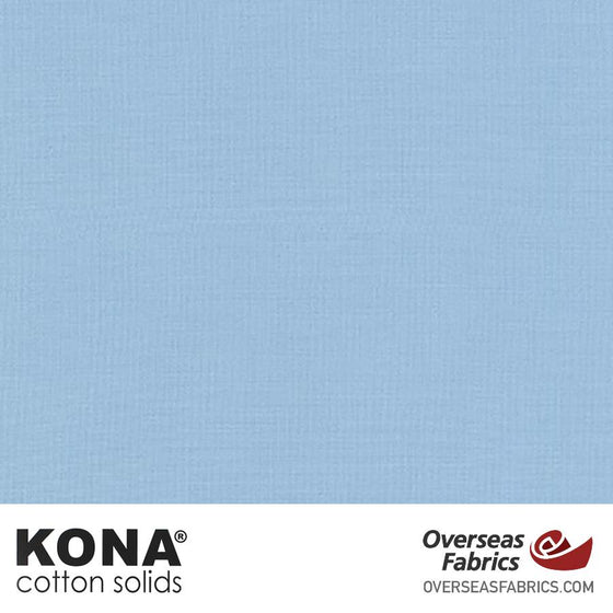 Kona Cotton Solids Blue Bell - 44" wide - Robert Kaufman quilting fabric