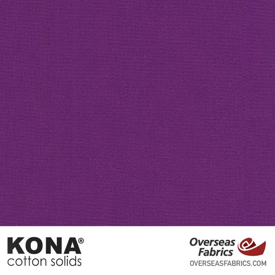 Kona Cotton Solids Mulberry - 44" wide - Robert Kaufman quilting fabric