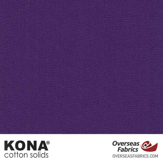 Kona Cotton Solids Purple - 44" wide - Robert Kaufman quilting fabric