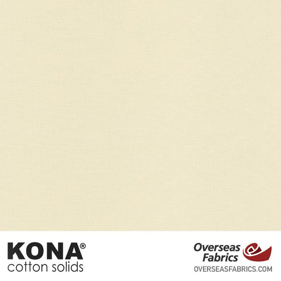 Kona Cotton Solids Putty - 44" wide - Robert Kaufman quilting fabric