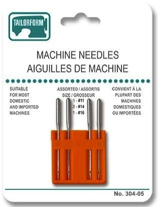 Tailorform - Machine Needles, Assorted