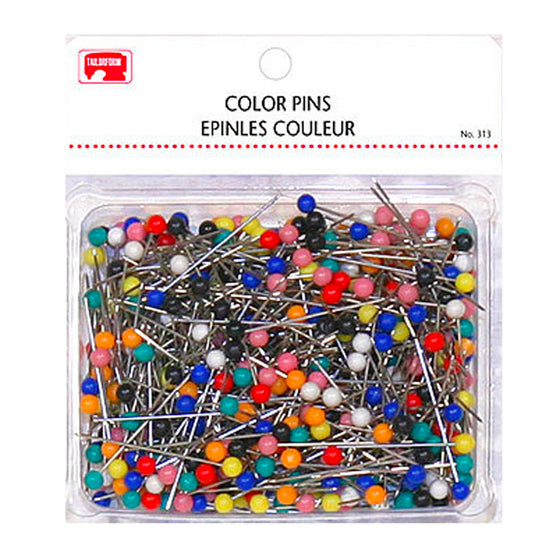 Tailorform - Color Pins, 3.4cm long (48g pack)