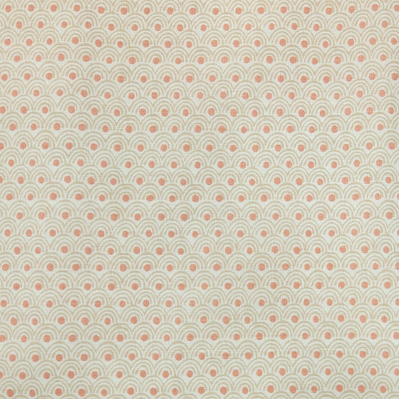 100% Cotton Sheeting 90" - Mini Pink Rainbows, Cream