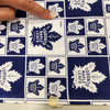 NHL Quilting Cotton - Toronto Maple Leafs (Damaged, see desc & picture)