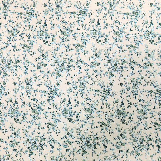 Dress Crepe 45" - Design 01, Matrix Florals, Blue (Fall 2024)