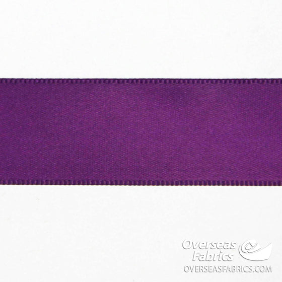 30m Roll, Single Face Ribbon 57mm (2.25") - 074 Eggplant
