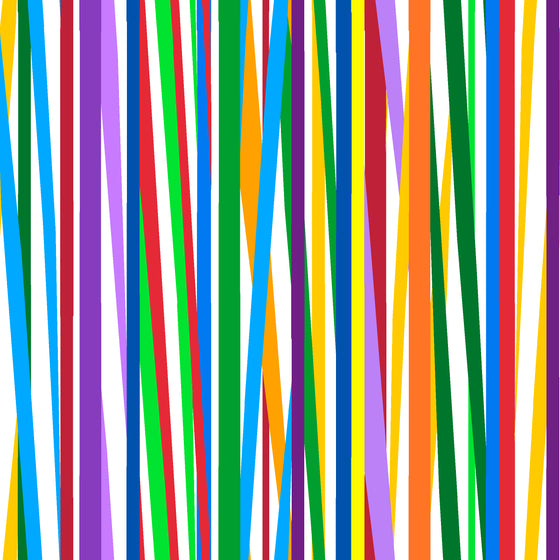 Blank Quilting - Nitty Gritties, Irregular Stripe, White