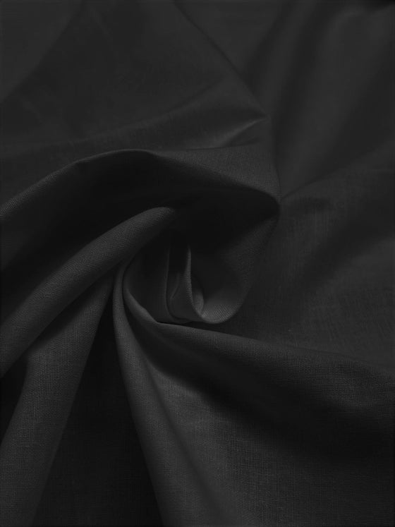 100% Cotton Sheeting 60" - Black