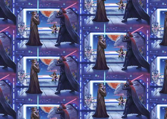 David Textiles - Star Wars, Obi-Wan's Final Battle