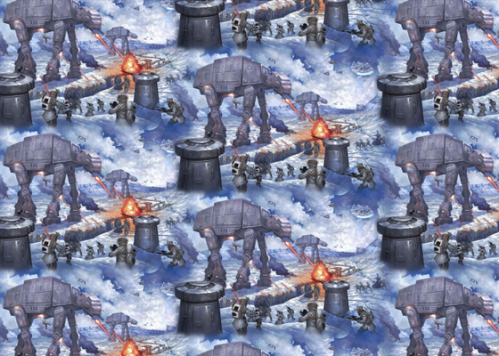 David Textiles - Star Wars, The Battle of Hoth