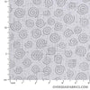 Quilt Backing Cotton 108" - Swirls, Grey
