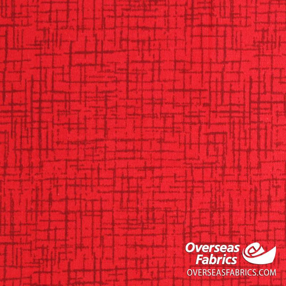 Quilt Backing Cotton 108" - Betula, Red