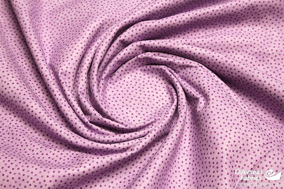 Quilt Backing Cotton 108" - Multi Spot, Lavender