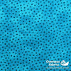 Quilt Backing Cotton 108" - Multi Spot, Turquoise