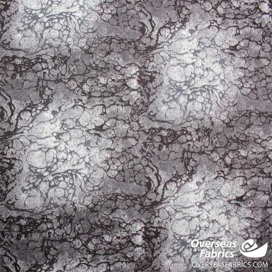 Quilt Backing Cotton 108" - Moonscape, Charcoal