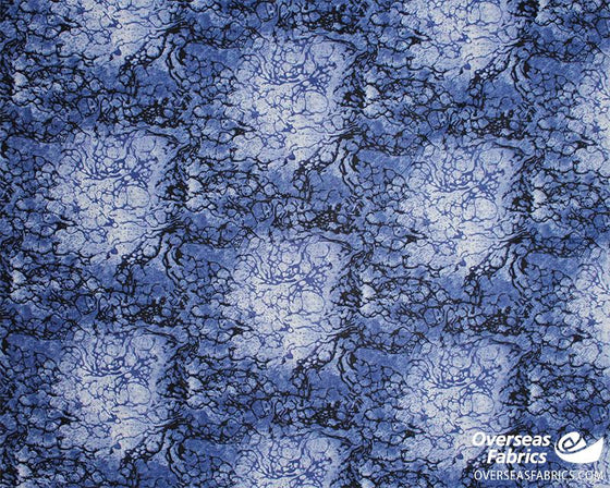 Quilt Backing Cotton 108" - Moonscape, Navy