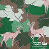 Quilt Backing Cotton 108" - Deer, Camouflage
