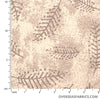 Quilt Backing Flannel 108" - Fern, Ivory