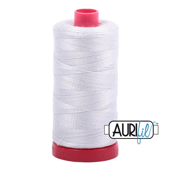 Aurifil Thread 12wt - 2600 Dove, 325m Spool