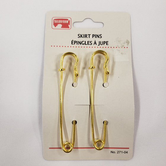 Tailorform - Skirt Pins, Gold