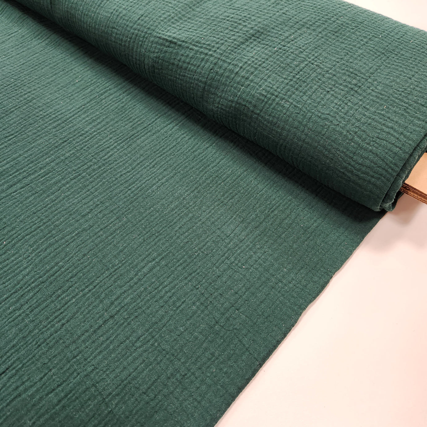 Organic Cotton Double Gauze - Pine Organic Cotton Double Gauze - Pine
