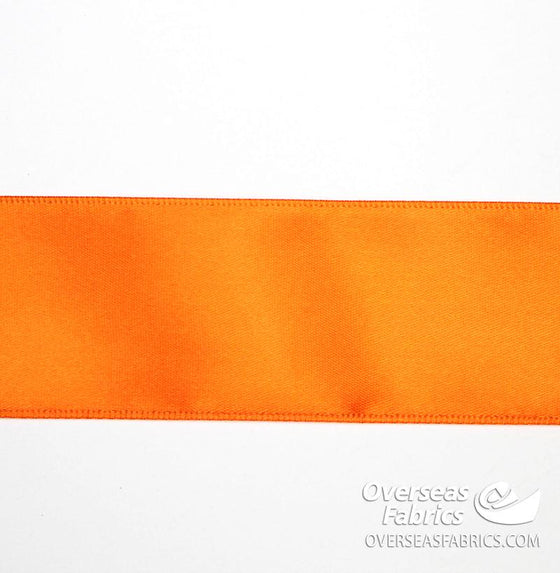 30m Roll, Single Face Ribbon 38mm (1.5") - 013 Orange