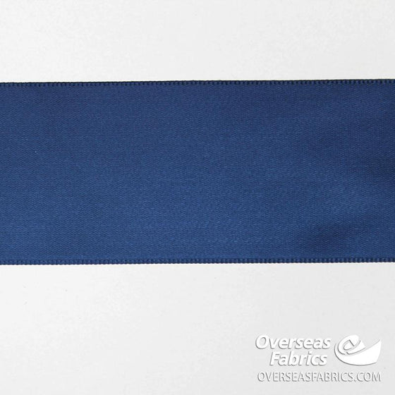 Single Face Ribbon 38mm (1.5") - 015 Navy Blue