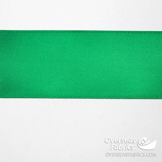 30m Roll, Single Face Ribbon 38mm (1.5") - 022 Kelly Green