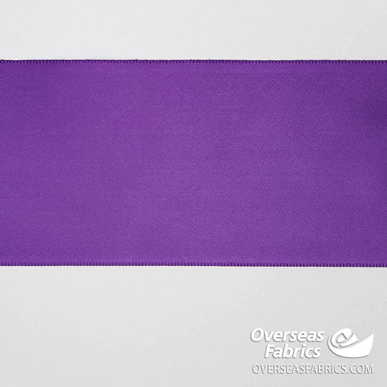 30m Roll, Single Face Ribbon 75mm (3") - 024 Purple