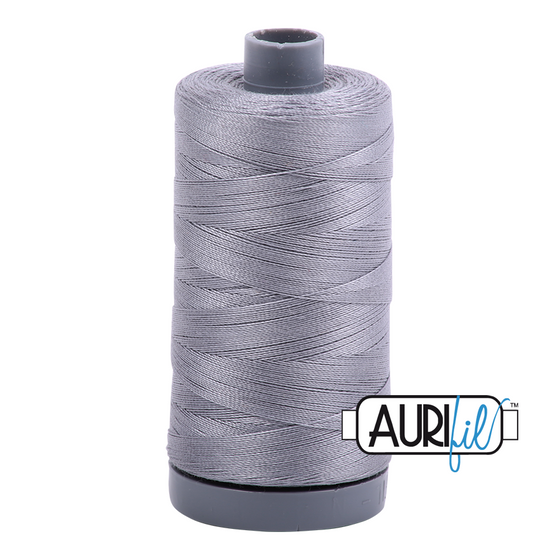 Aurifil Thread 28wt - 2605 Grey, 750m Spool