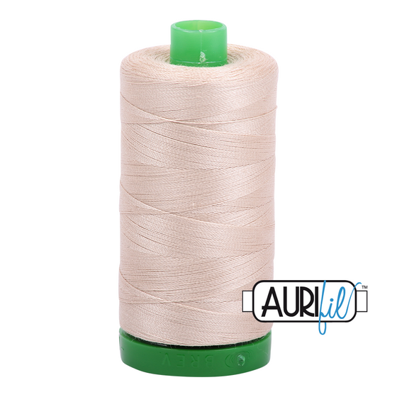 Aurifil Thread 40wt - 2312 Ermine, 1000m Spool