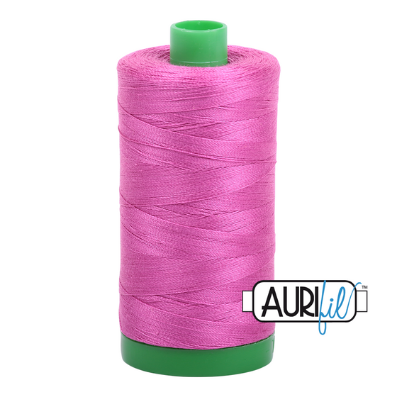 Aurifil Thread 40wt - 2588 Light Magenta, 1000m Spool