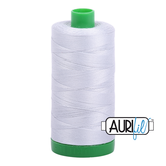 Aurifil Thread 40wt - 2600 Dove, 1000m Spool