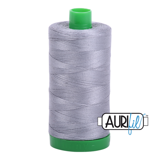 Aurifil Thread 40wt - 2605 Grey, 1000m Spool