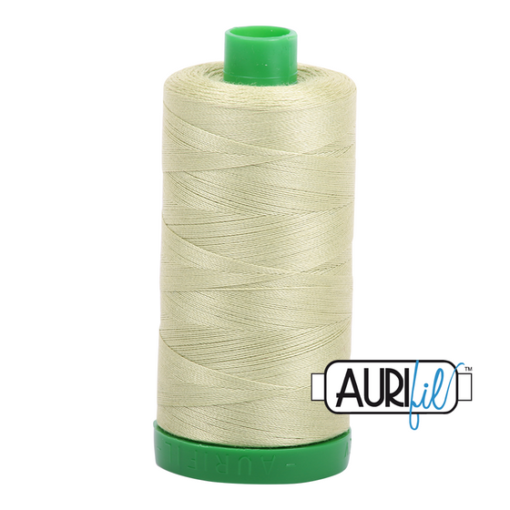 Aurifil Thread 40wt - 2886 Light Avocado, 1000m Spool