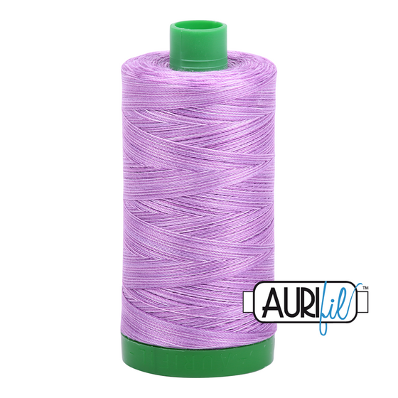 Aurifil Thread 40wt - 3840 French Lilac, 1000m Spool
