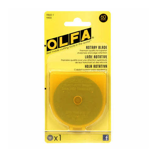 Olfa - Replacement Blade, 60mm, 1pc